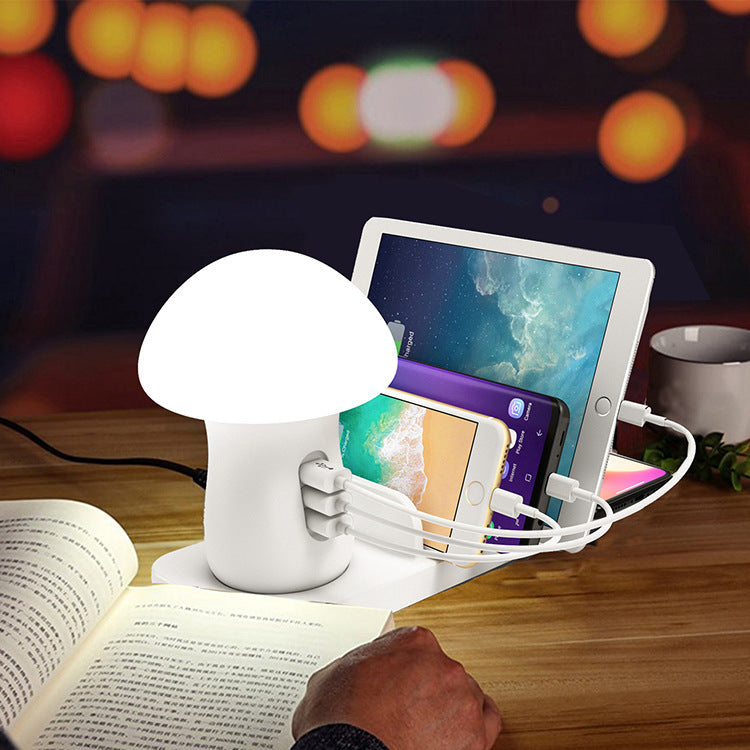 Creative Mushroom Lamp Mobile Phone Bracket Desktop