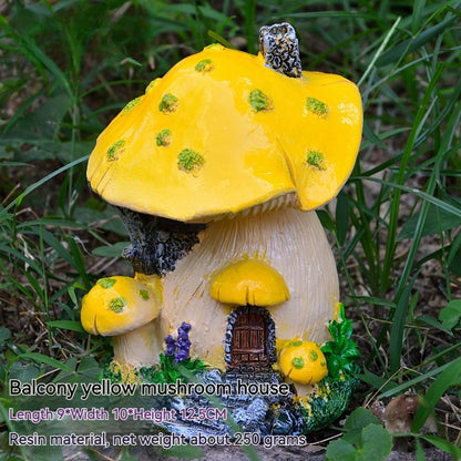 Resin Mushroom House