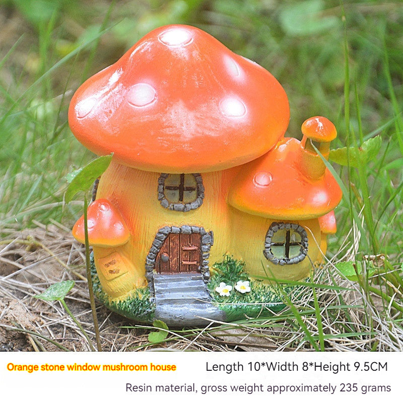 Resin Mushroom House