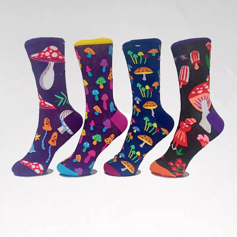 Mushroom Socks Unisex