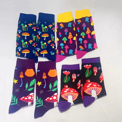 Mushroom Socks Unisex