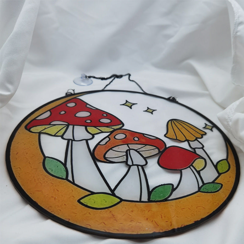 Acrylic Mushroom Window Suncatcher